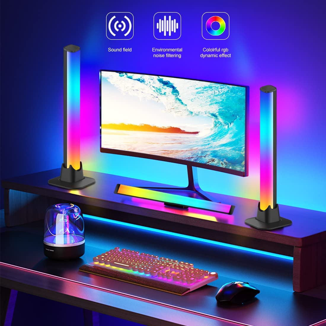 Smart RGB com Luz Led Sincronizada com Captura Ambiente