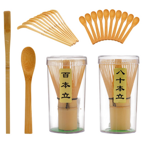 Conjunto de Bambu para Chá Japonês