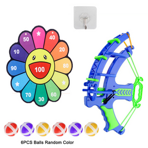 Arco e Flecha de Bolinhas com Alvo