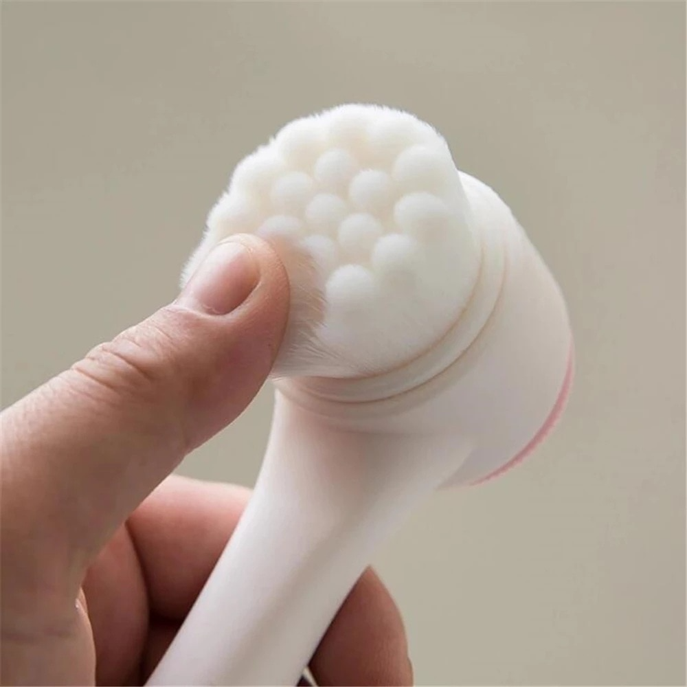 Escova Facial de Silicone Dupla Face