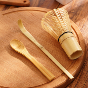 Conjunto de Bambu para Chá Japonês