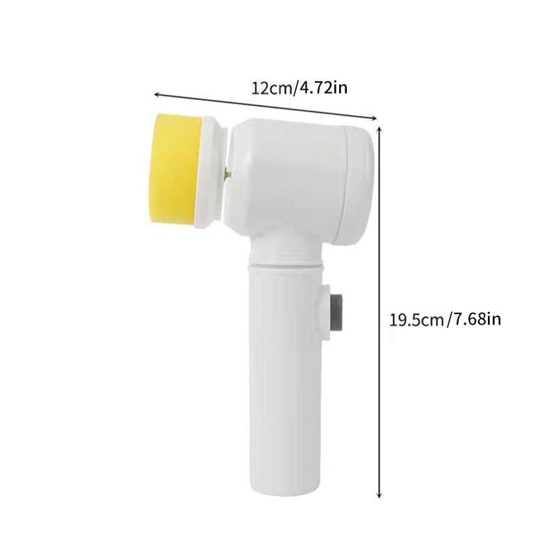 Escova de Limpeza Elétrica Multiuso