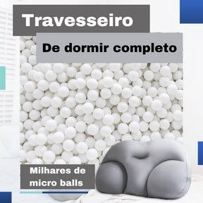 Travesseiro Ortopédico com Design Anatômico