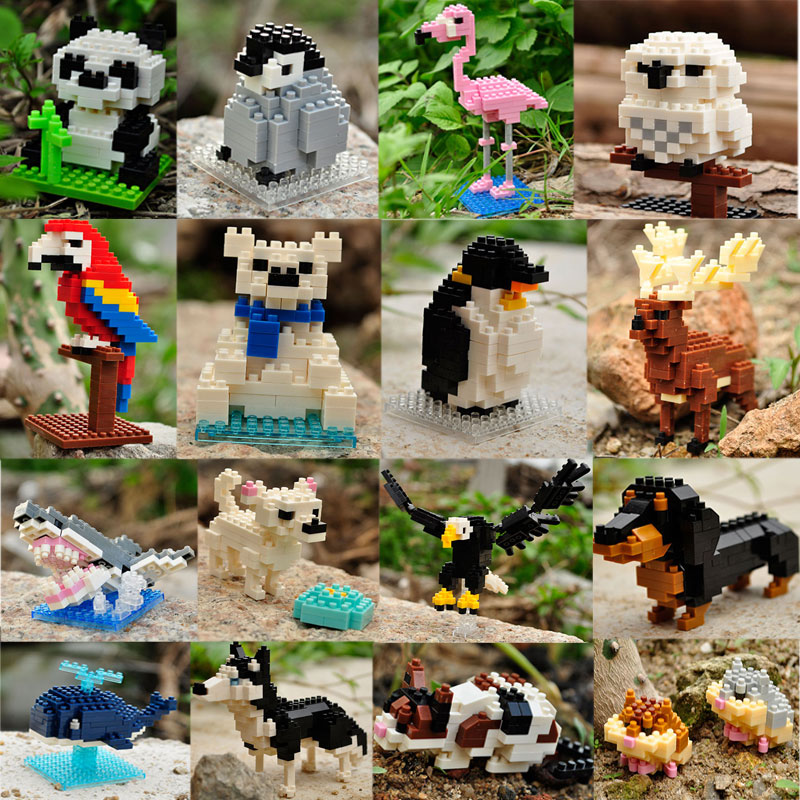 Animais em LEGO para Montar