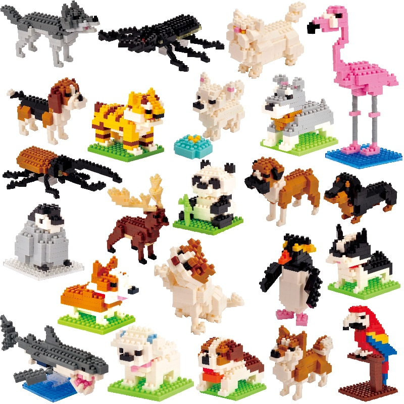 Animais em LEGO para Montar
