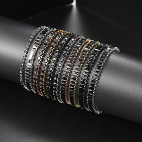 Bracelete de Cristal Preto