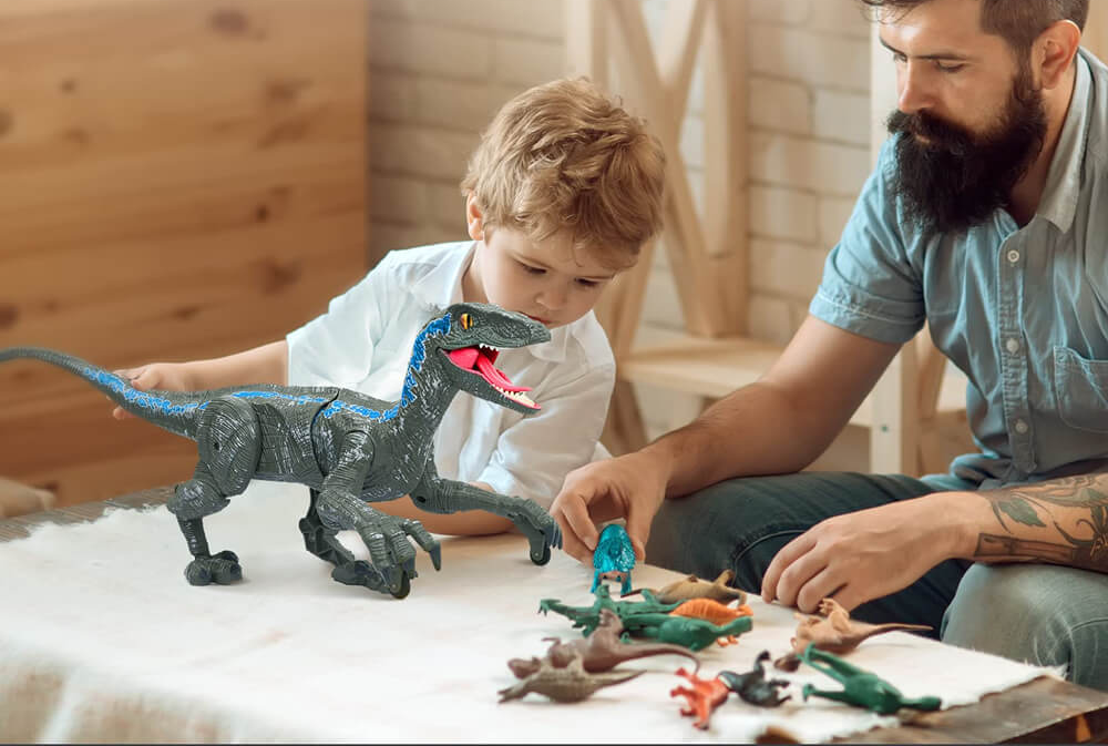 Brinquedo Dinossauro de Controle Remoto