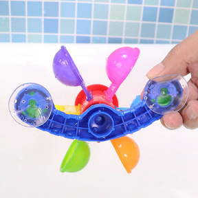 Brinquedo Roda de Água Interativo para Banho de Bebês