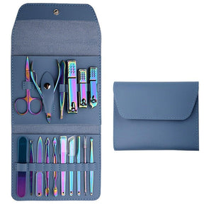 Kit 16 Em 1 de Manicure Profissional
