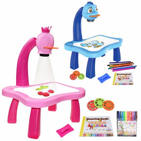 Mesa de Brinquedo Infantil com Projetor de Led