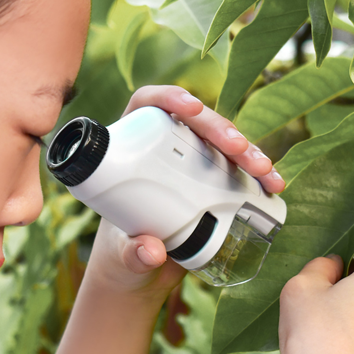 Mini Microscópio Portátil para Crianças