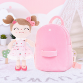 Mochila com Boneca de Pelúcia