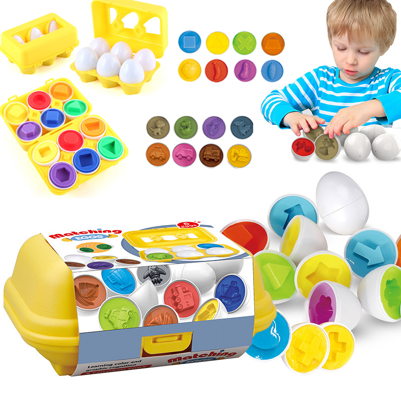Ovos de Brinquedos de Encaixe para Crianças