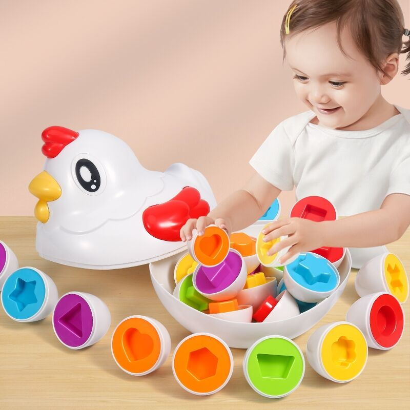 Ovos de Brinquedos de Encaixe para Crianças