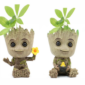 Vaso de Flores em Formato de Mini Groot