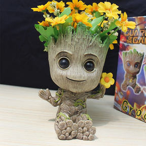 Vaso de Flores em Formato de Mini Groot